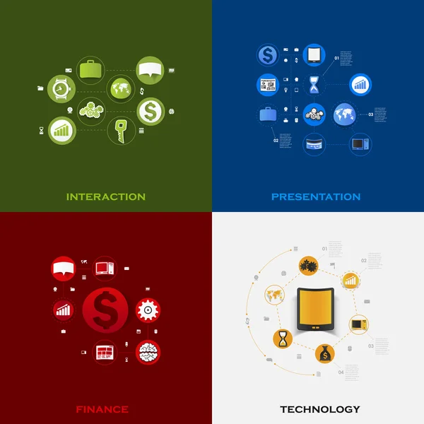 Iconos de negocios — Archivo Imágenes Vectoriales