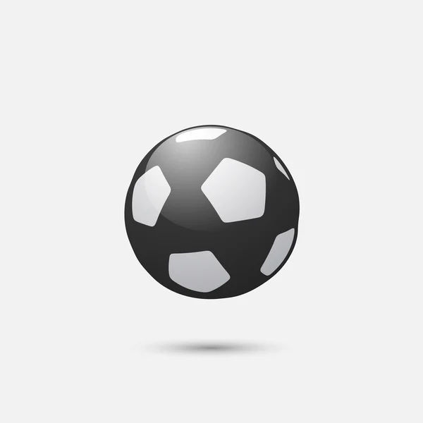 Fútbol balón de fútbol — Vector de stock