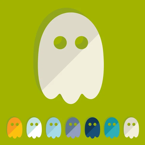 Ghost icons — Stock Vector
