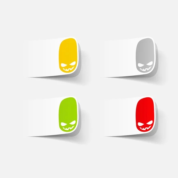 Stickers Monstre — Image vectorielle