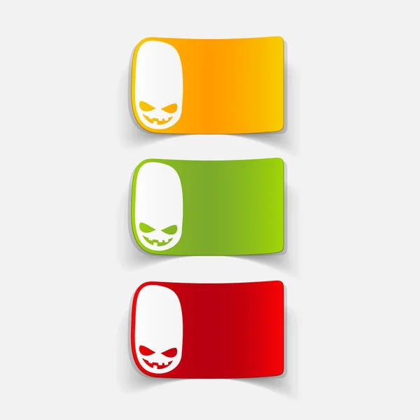 Stickers Monstre — Image vectorielle