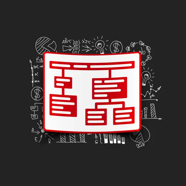 图表标签 — 图库矢量图片