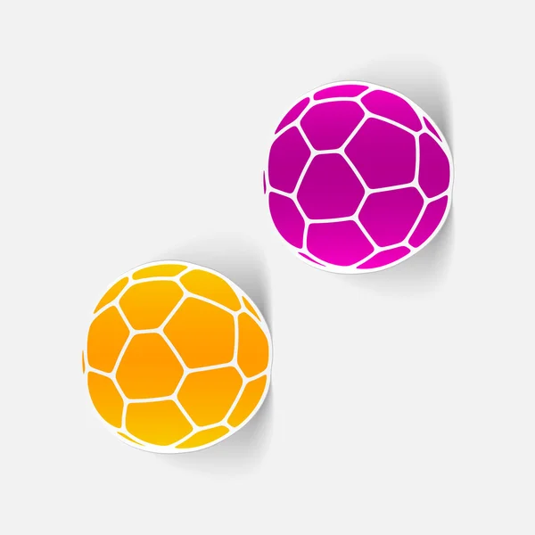 Ball design element — Stock Vector