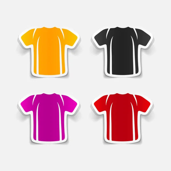 Élément design chemise — Image vectorielle