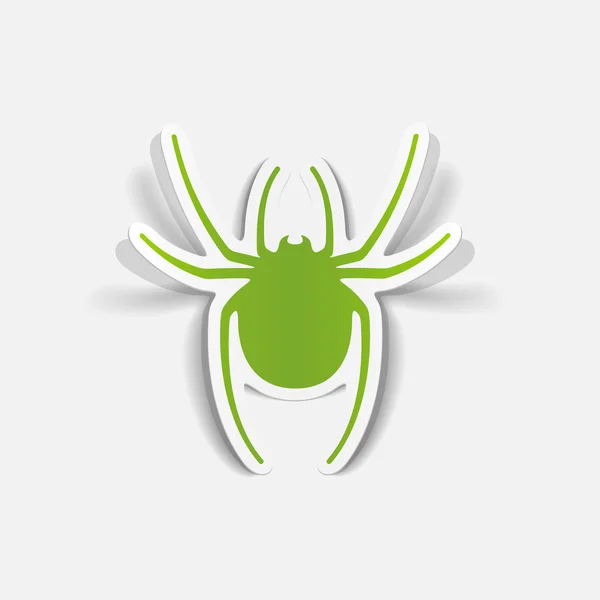 Elemento de design de aranha — Vetor de Stock