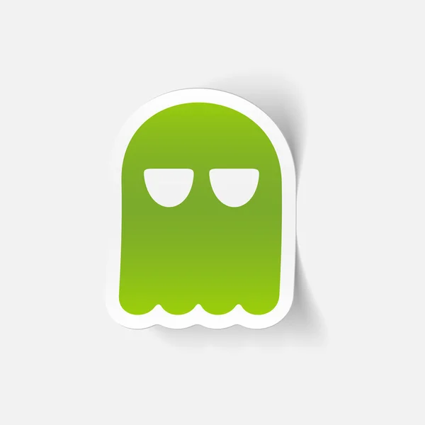 Elemento de diseño fantasma — Vector de stock