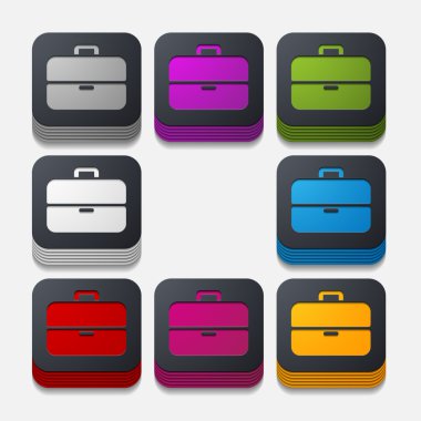 Evrak Çantası'nı düğmeleri