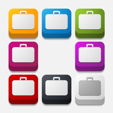 Evrak Çantası'nı düğmeleri