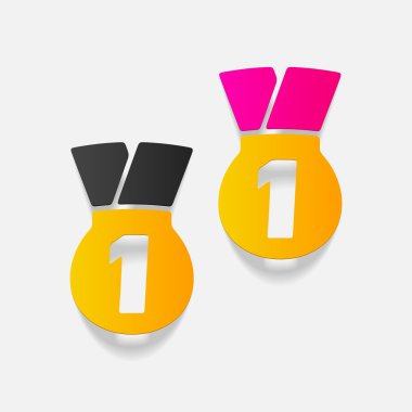 madalya tasarım öğesi