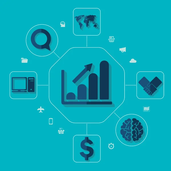 Negócios Mundiais —  Vetores de Stock