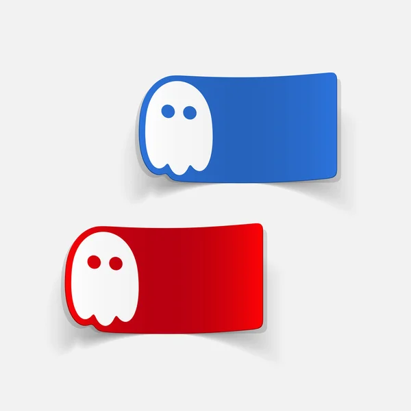 Ghost-Design-Element — Stockvektor