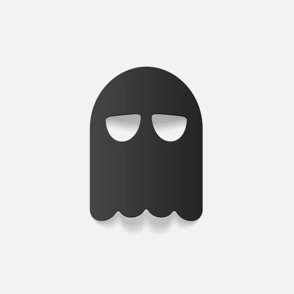 Elemento de diseño fantasma — Vector de stock