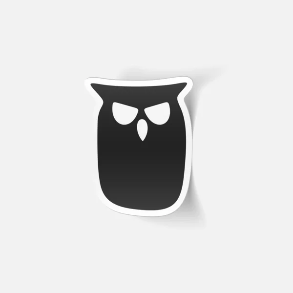 Owl design element — Stockvector