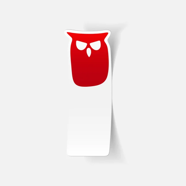 Owl design element — Stockvector