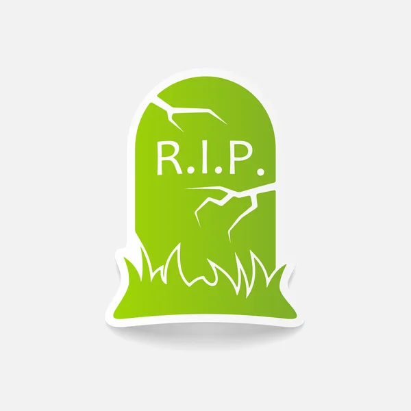 Tombstone design — Stock vektor