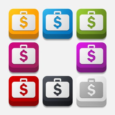 Evrak Çantası'nı düğmeleri