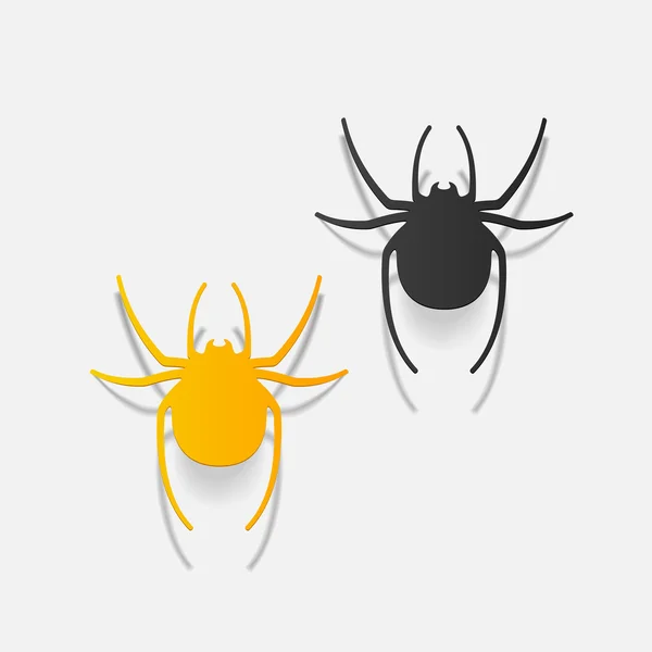 Elemento de diseño de araña — Vector de stock