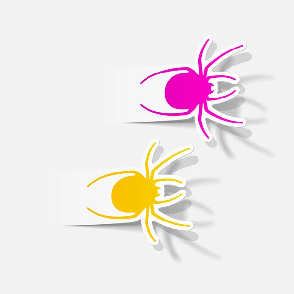 Élément de conception d'araignée — Image vectorielle