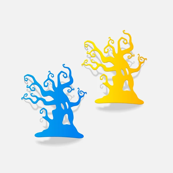 Élément de conception arbre — Image vectorielle