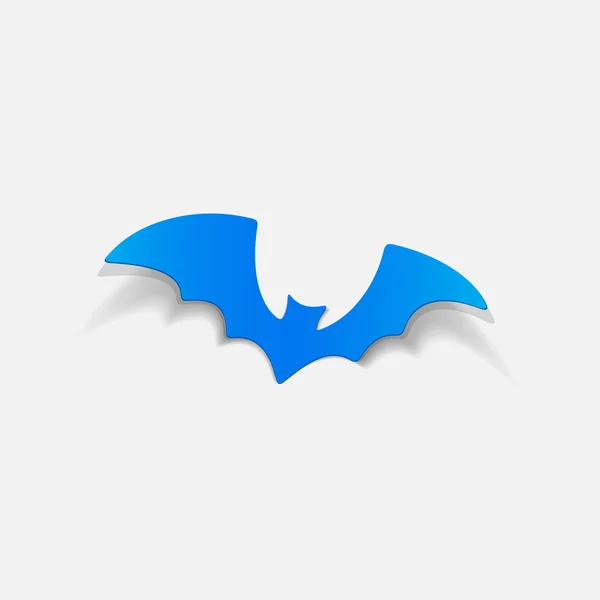 Elemento de diseño murciélago — Archivo Imágenes Vectoriales