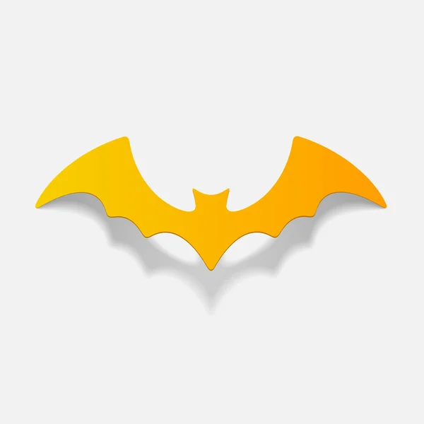 Élément design chauve-souris — Image vectorielle