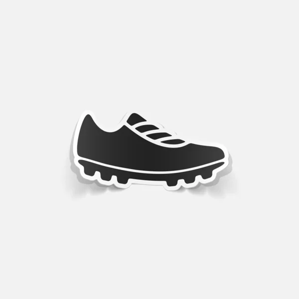 Elemento de diseño de zapatillas — Vector de stock