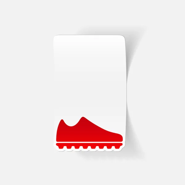 Sneakers designelement — Stock vektor