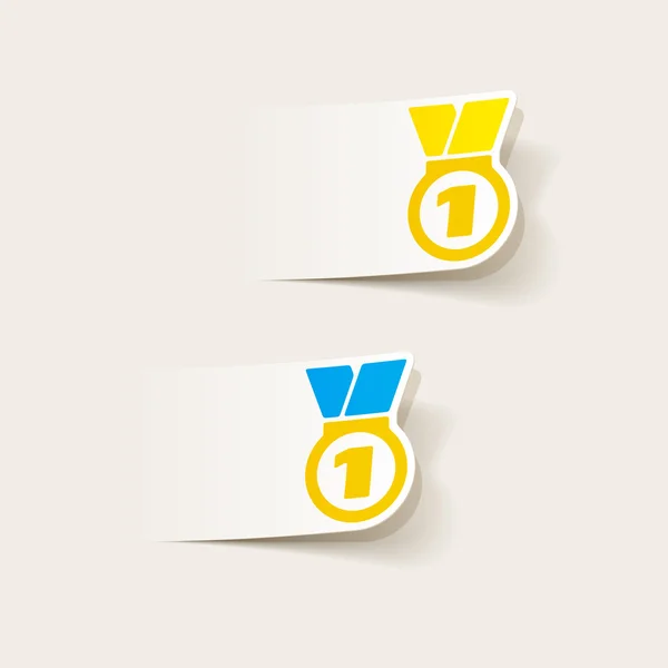 Medalhas elementos de design —  Vetores de Stock