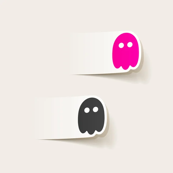 Ghosts design elements — Stock Vector