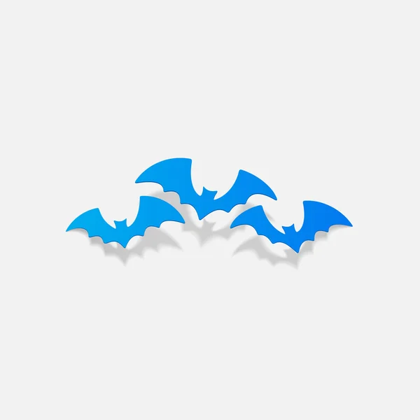 Bats elementos de design — Vetor de Stock