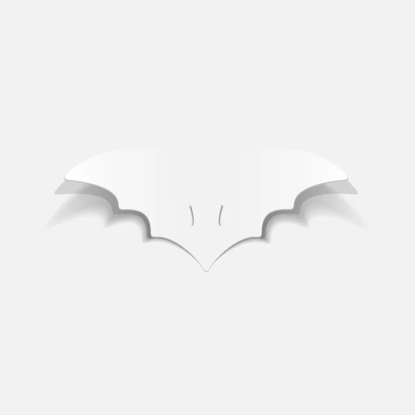 Bat design elem — Stock Vector