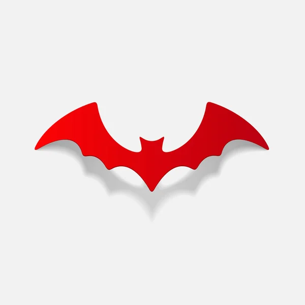 Elementos de diseño murciélago — Archivo Imágenes Vectoriales