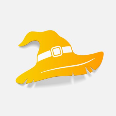 Cadı şapka tasarım öğesi