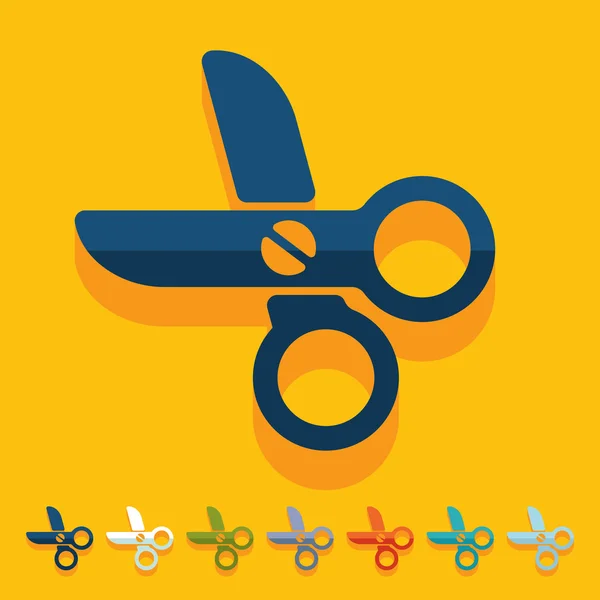 Scissors icon — Stock Vector