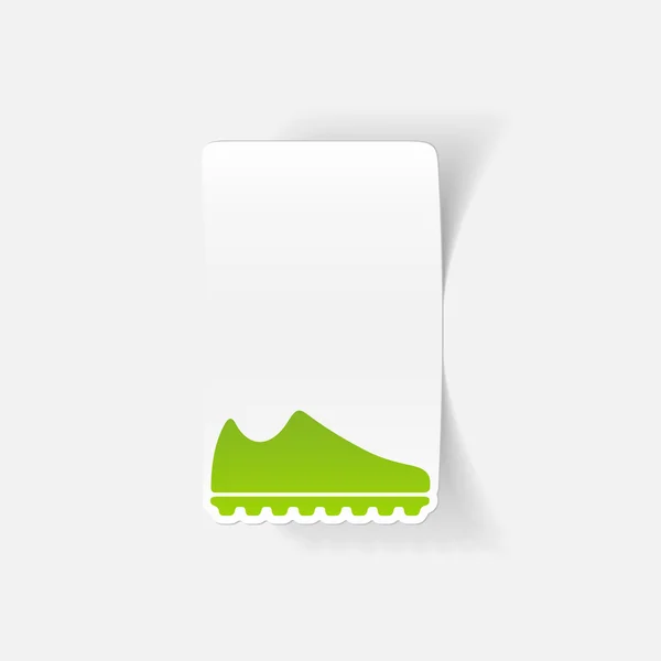 Sneakers ontwerpelement — Stockvector
