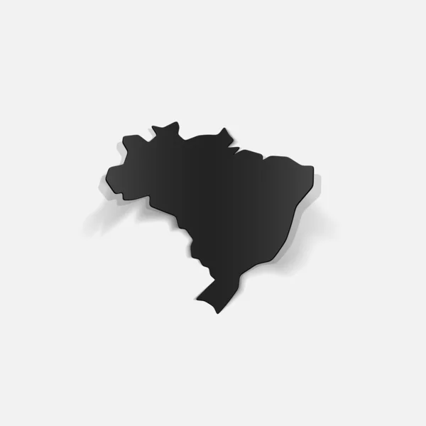 Brasilien designelement — Stock vektor