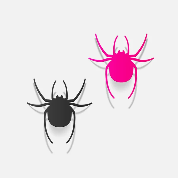 Elemento de diseño de araña — Vector de stock