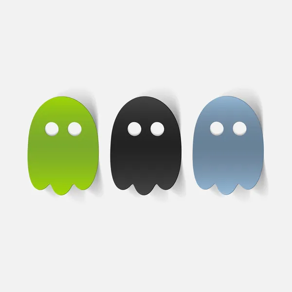 Ghost-Design-Element — Stockvektor