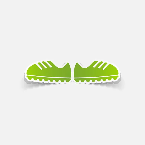 Zapatillas de deporte de diseño elementojalá — Vector de stock