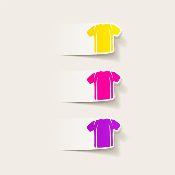 Camisa elemento de design — Vetor de Stock