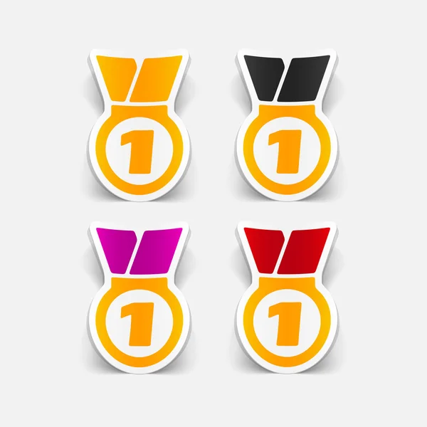 Medal design element — Stock Vector