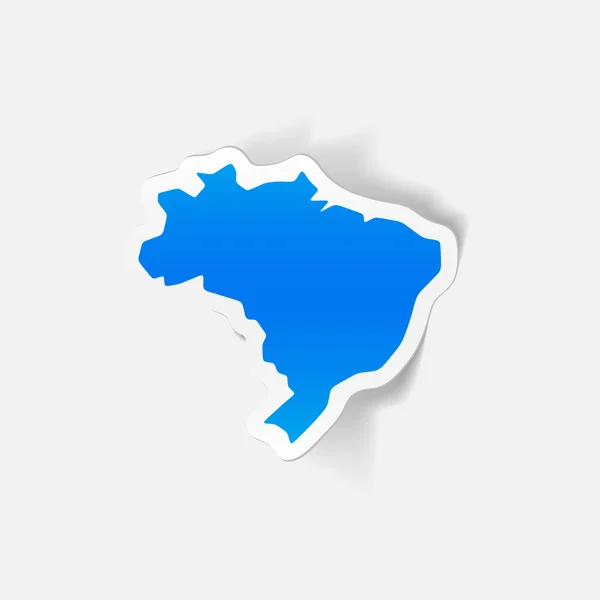 Βραζιλία στοιχείο σχεδίασης — Διανυσματικό Αρχείο