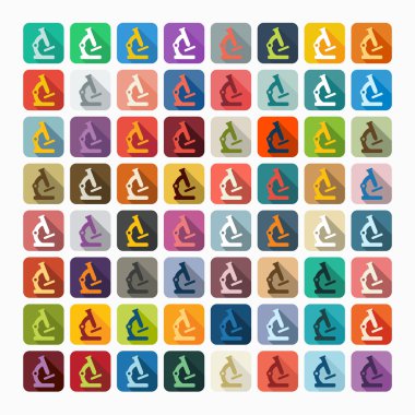 mikroskop Icon set
