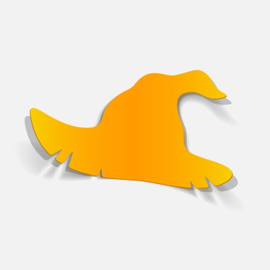 Cadı şapka tasarım öğesi