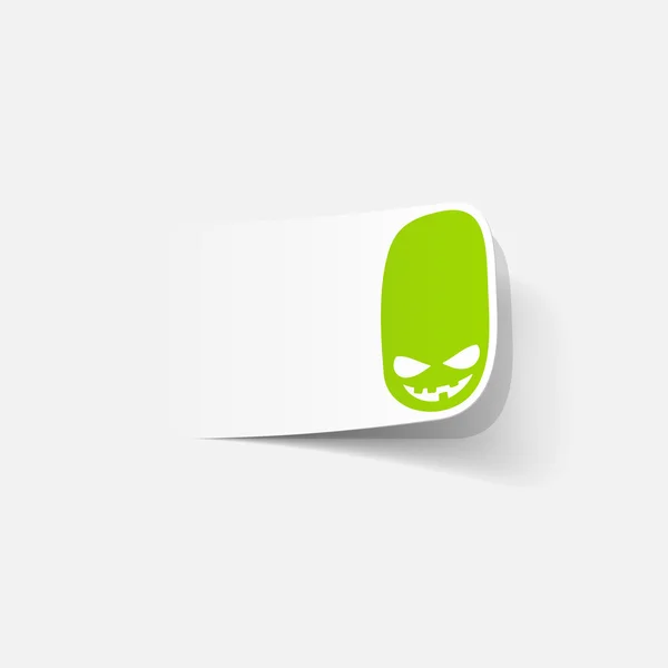 Monster ontwerpelement — Stockvector