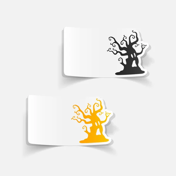 枯树设计元素 — 图库矢量图片