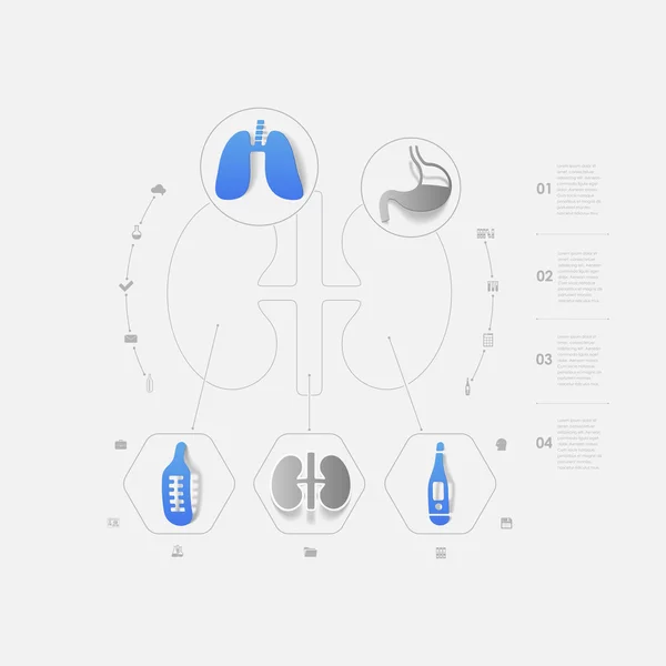 Conjunto de iconos médicos —  Fotos de Stock