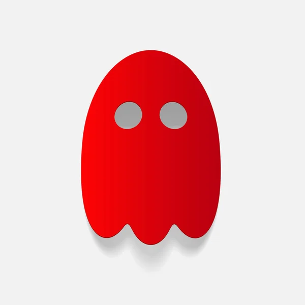 Realistic design element: ghost — Stock Photo, Image