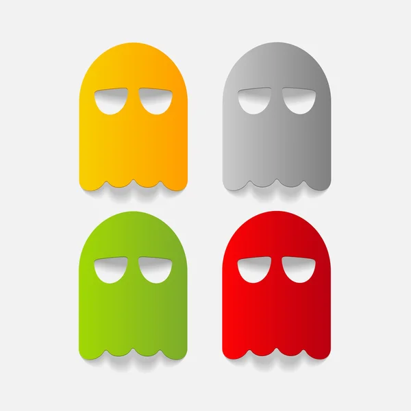 Realistic design element: ghost — Stock Photo, Image