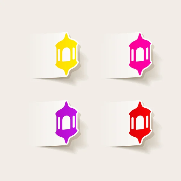 Realistic design element: lantern — Stock Photo, Image